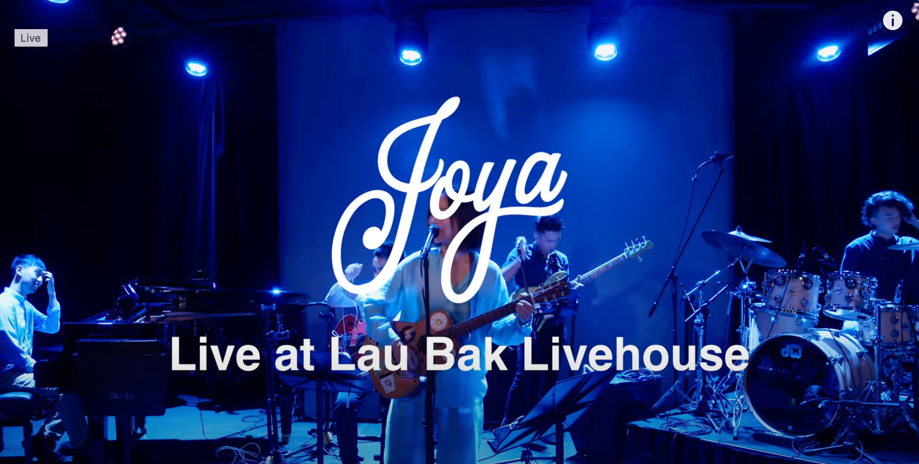 Load video: Joya Live at Lau Bak Live House &quot;Credit&quot;